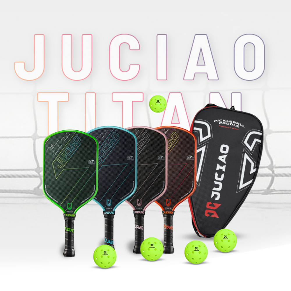 JUCIAO Titan｜チタンハイブリッドモデル（安定性×耐久性）【USAピックルボール協会認定】